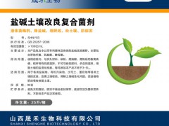 盐碱土壤改良复合菌剂图2